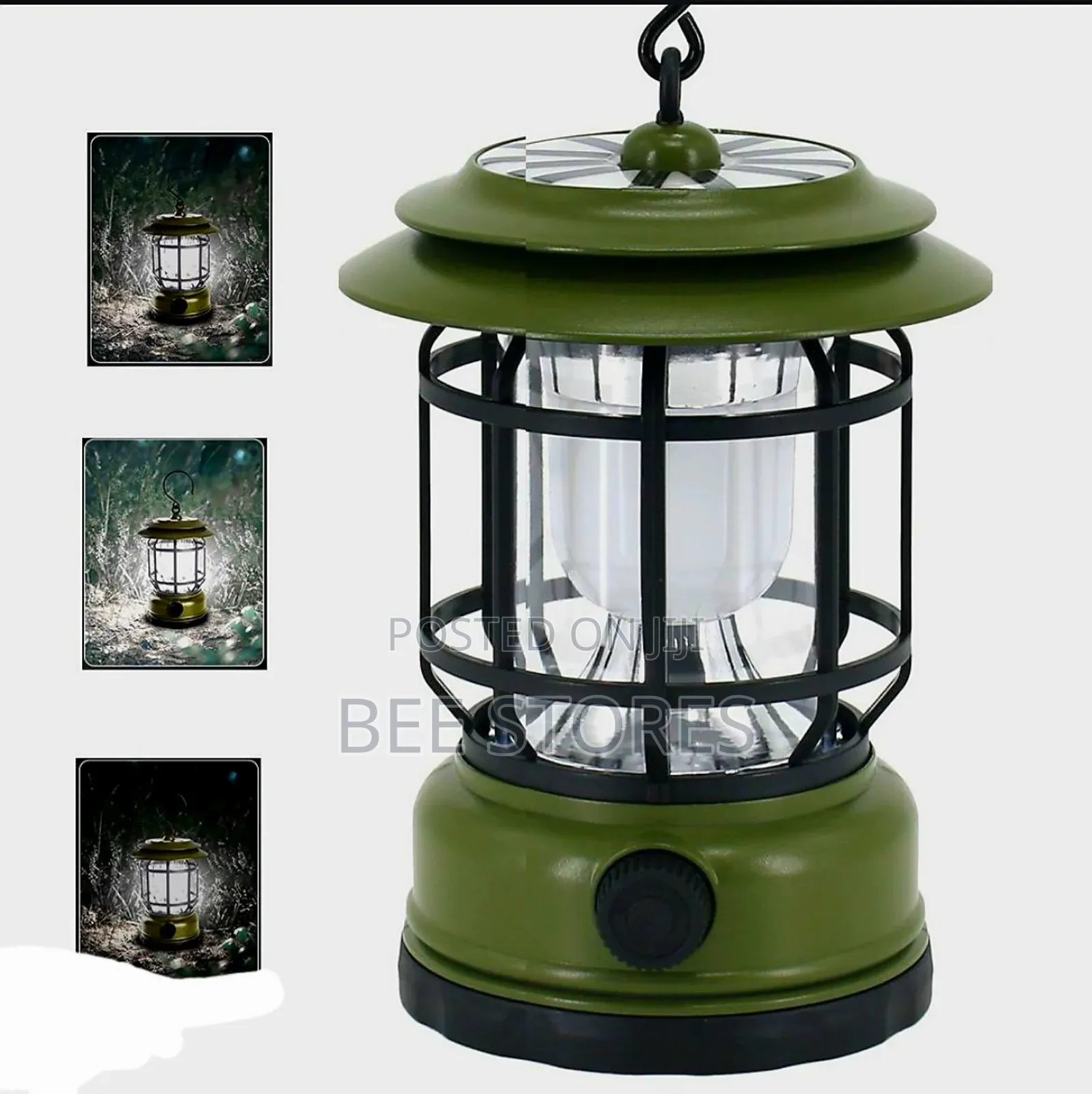 Solar Camping Light With Usb