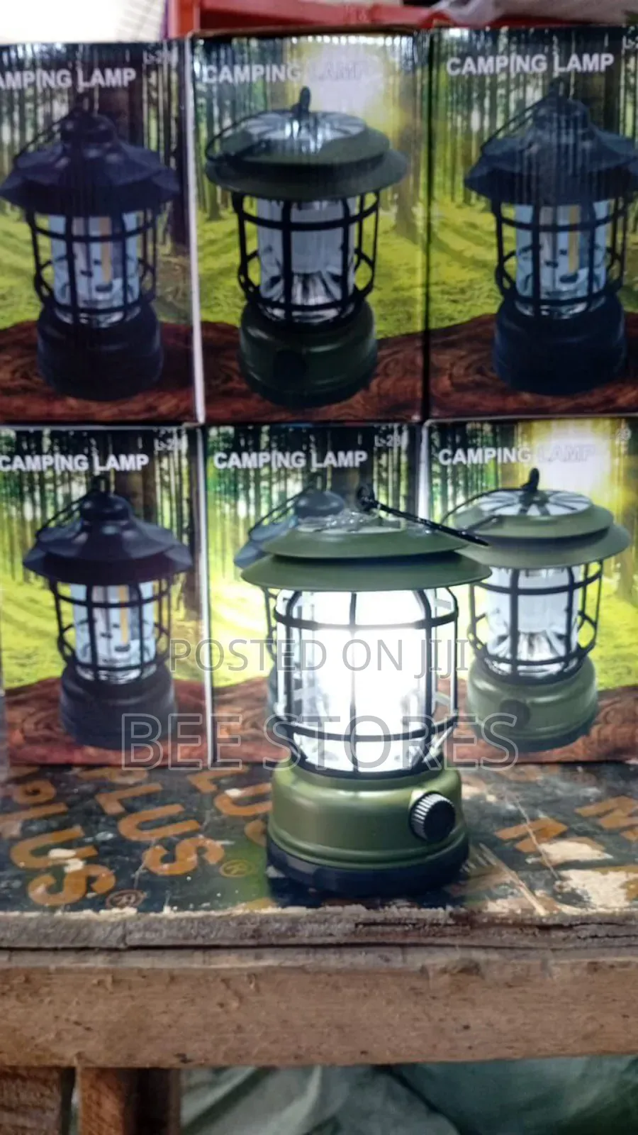 Solar Camping Light With Usb