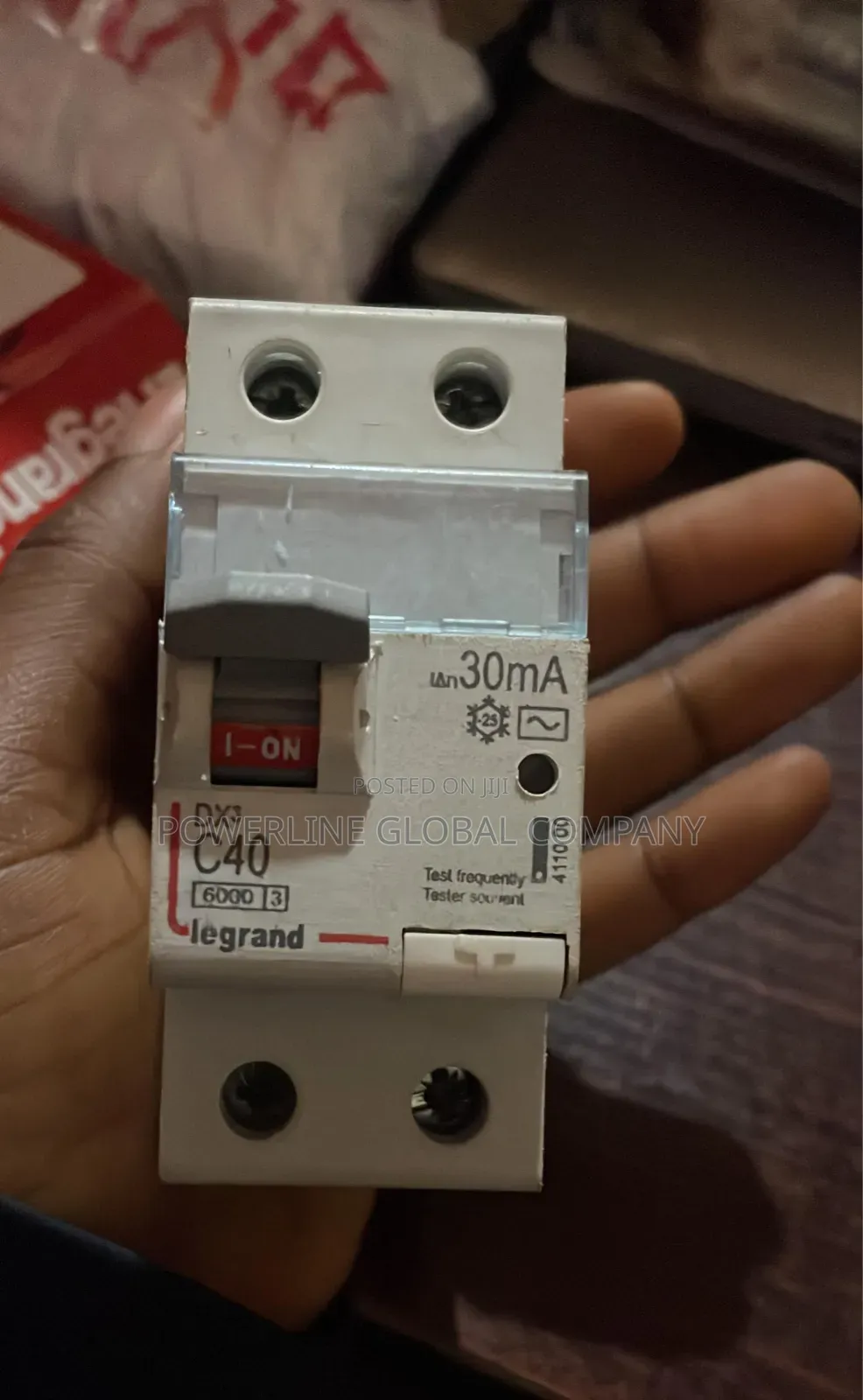 40amps Breaker for Electrical/ Mechanical Purposes Get From Powerline