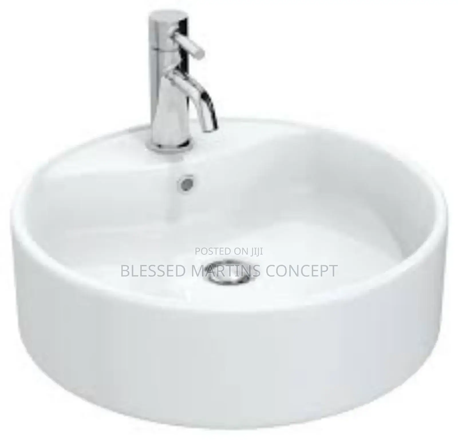 Ceramic Round Counter Top Basin