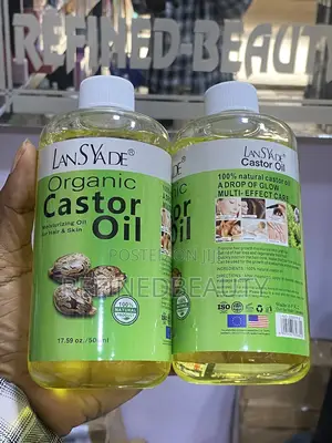 Lansyade Organic Castor Oil