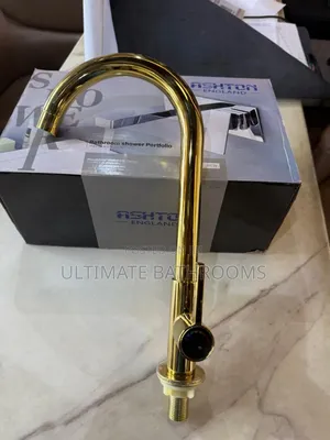 Ashton Gold Single Kitchen Tap