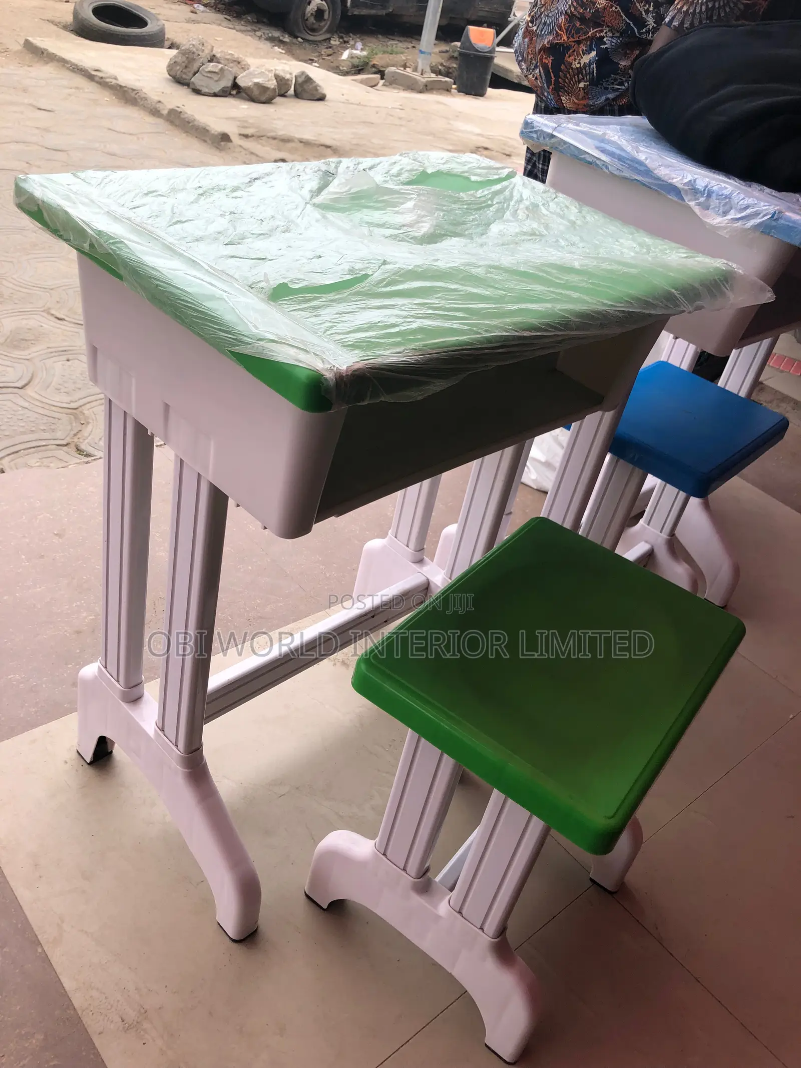 Children Study Desk Chair and Table Set