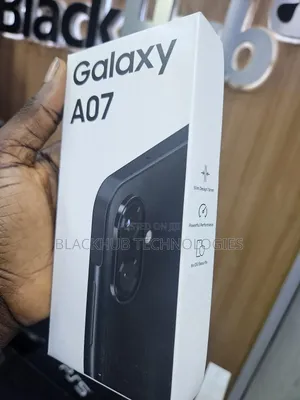 New Samsung Galaxy A07 4G 64 GB Black