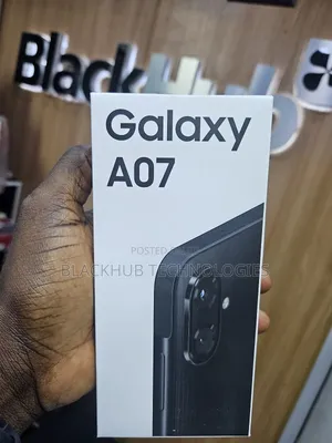 New Samsung Galaxy A07 4G 64 GB Black