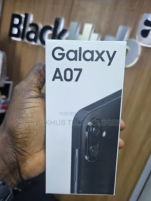 New Samsung Galaxy A07 4G 64 GB Black