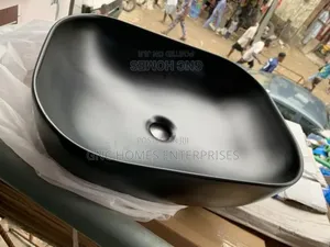 Black Countertop/Pedicure Basin