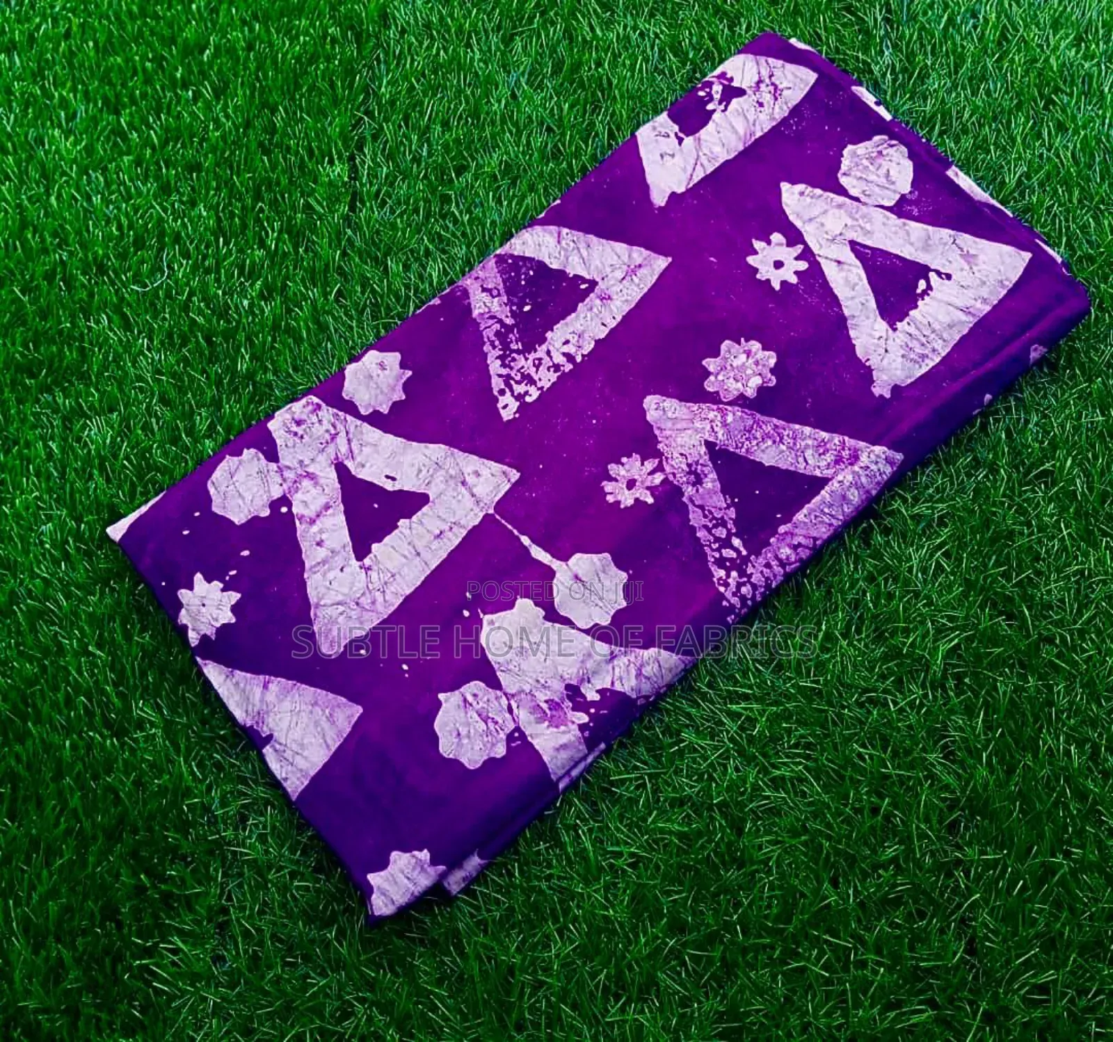 Adire Crepe Tye And Dye