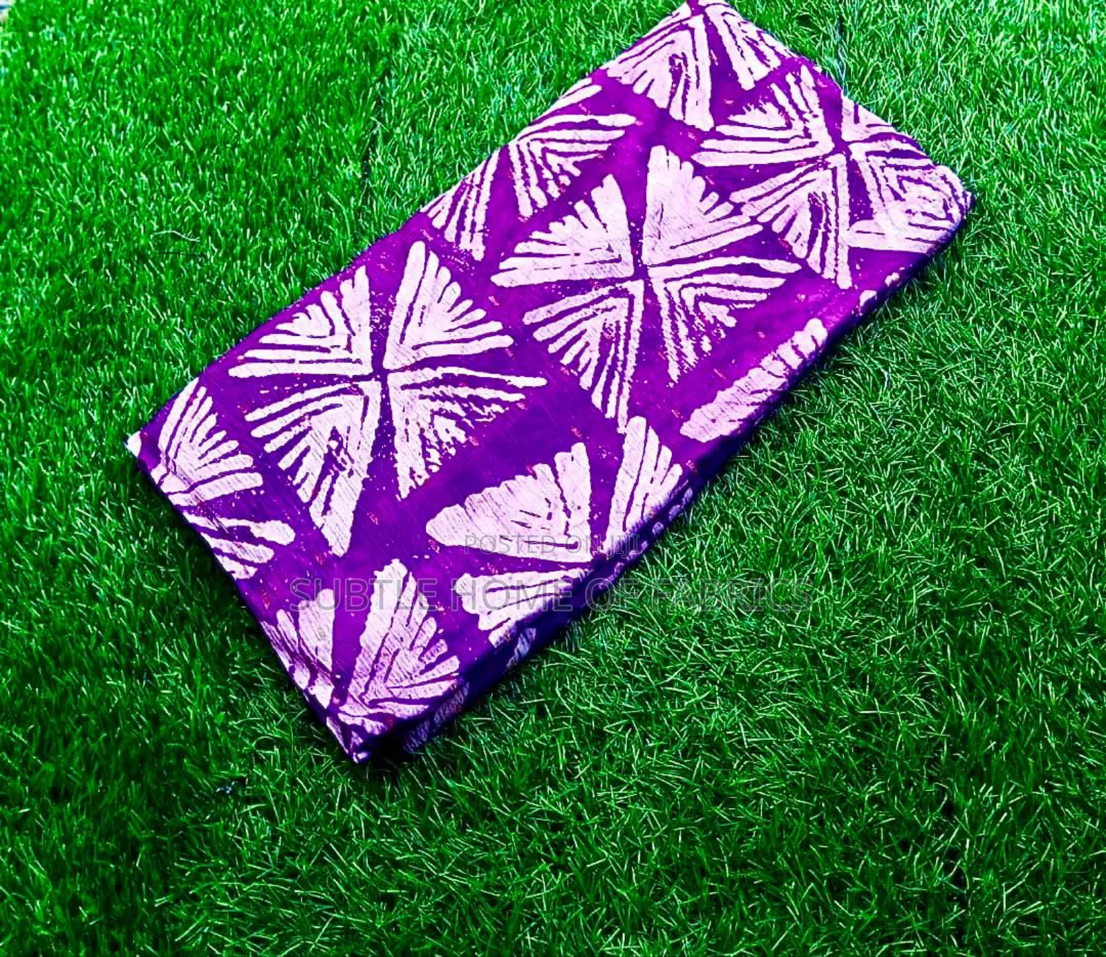 Adire Crepe Tye And Dye
