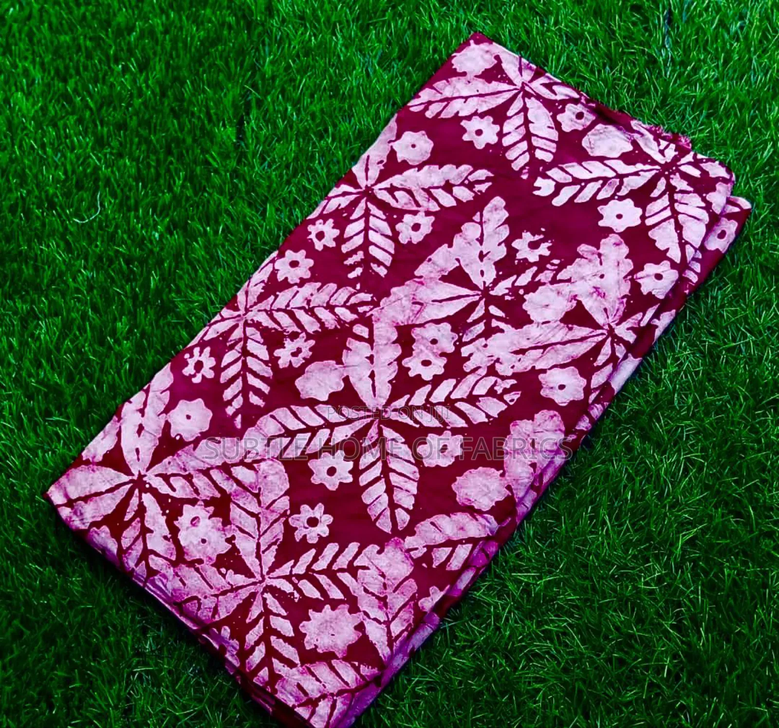 Adire Crepe Tye And Dye