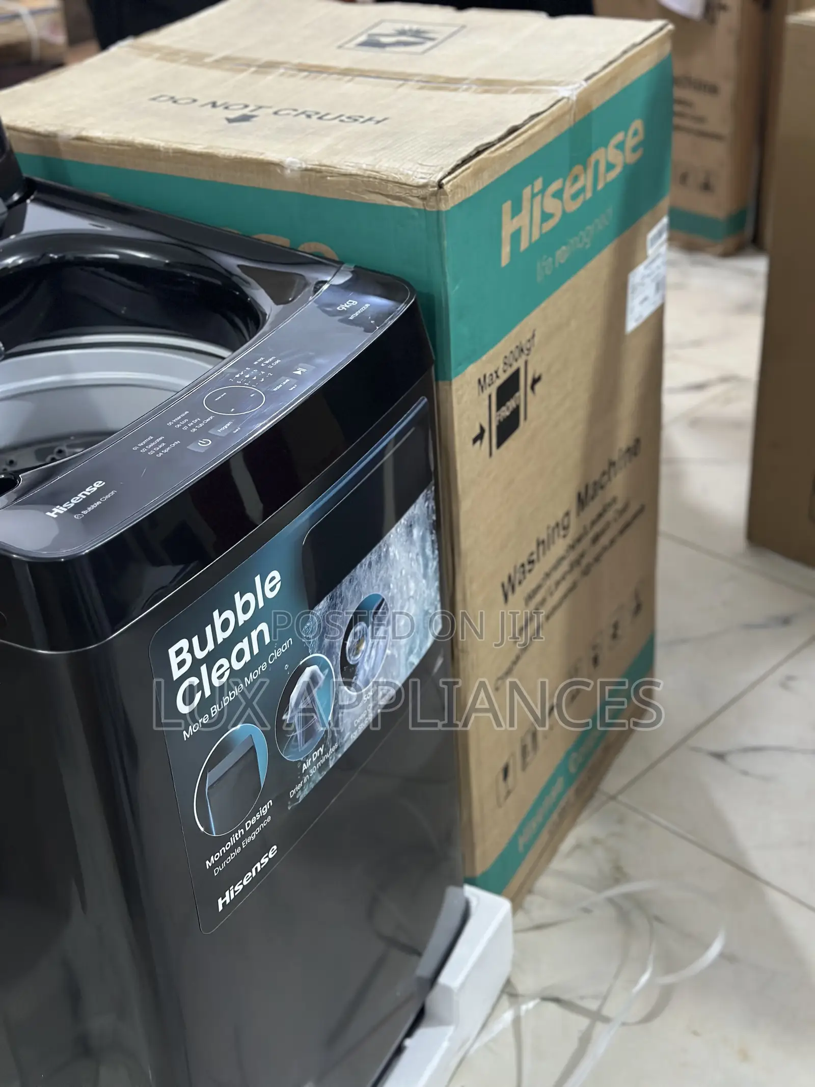 Hisense Efficient 9kg Automatic Washing Machine