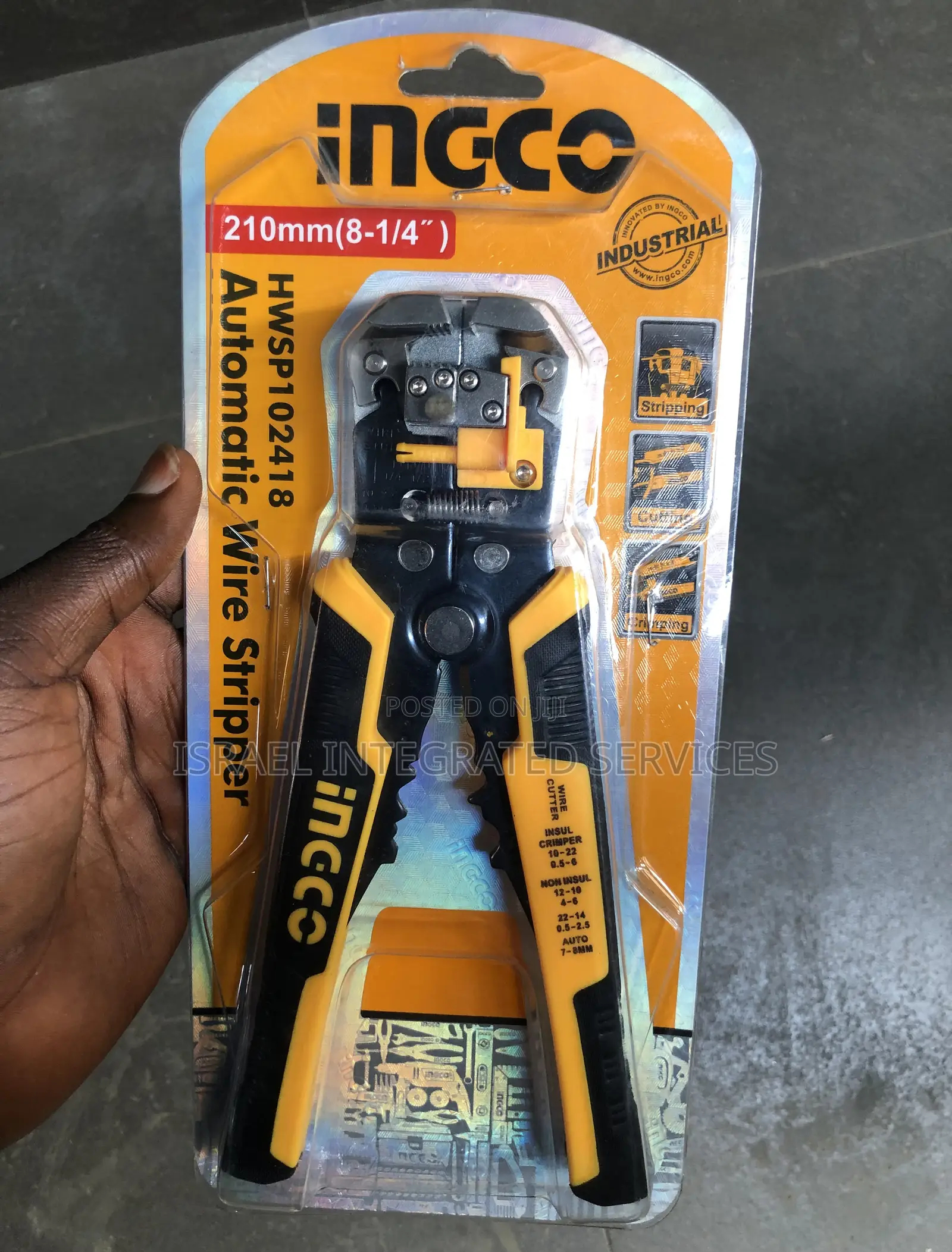 Wire Stripper Automatic 210mm (8-1/4)