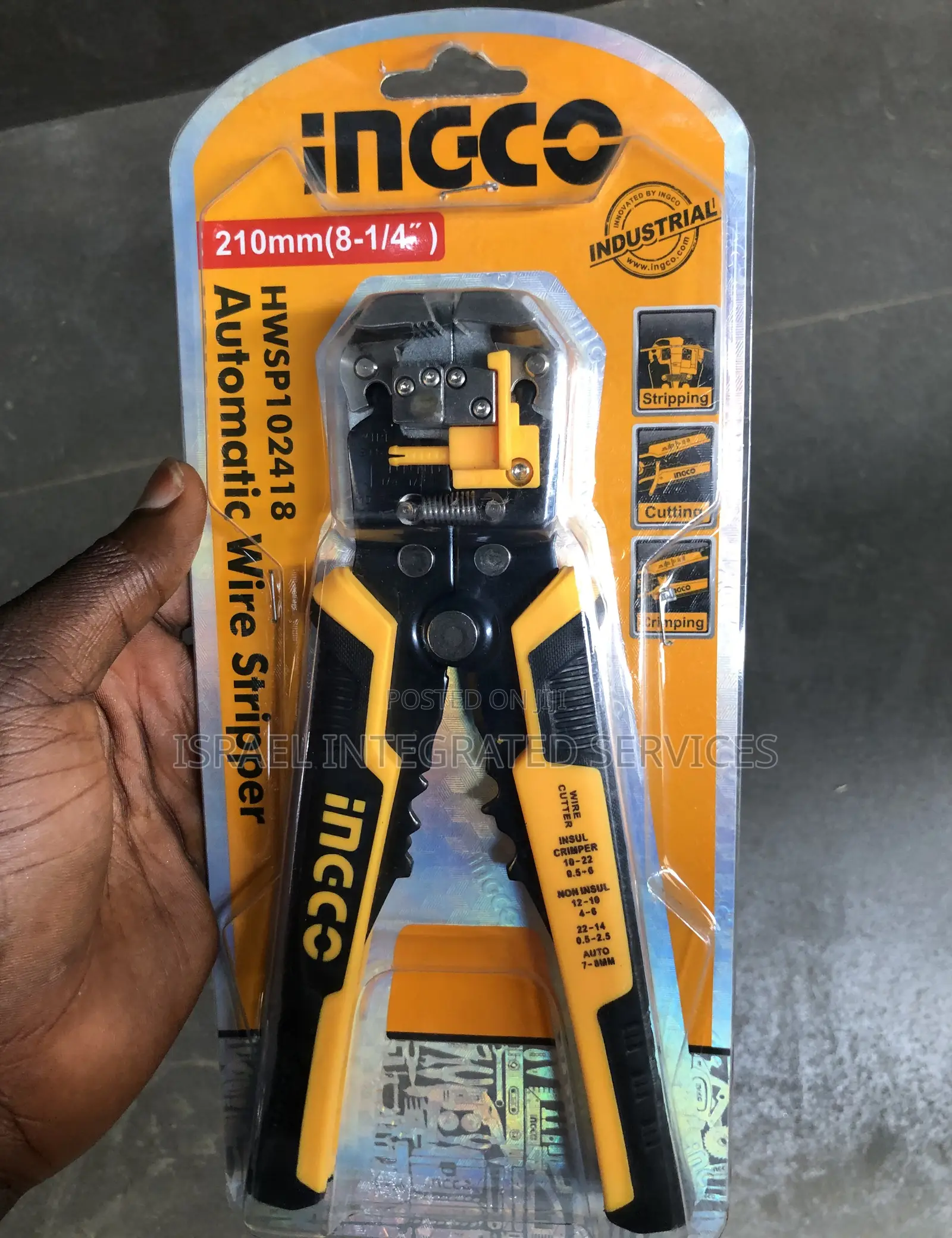 Wire Stripper Automatic 210mm (8-1/4)