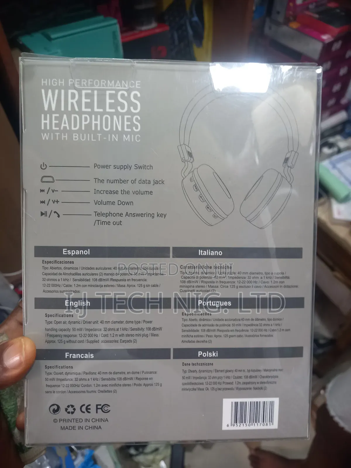 Wireless Headphone