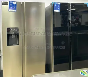 Haier Thermocool Double Door Fridge - Tinted Door