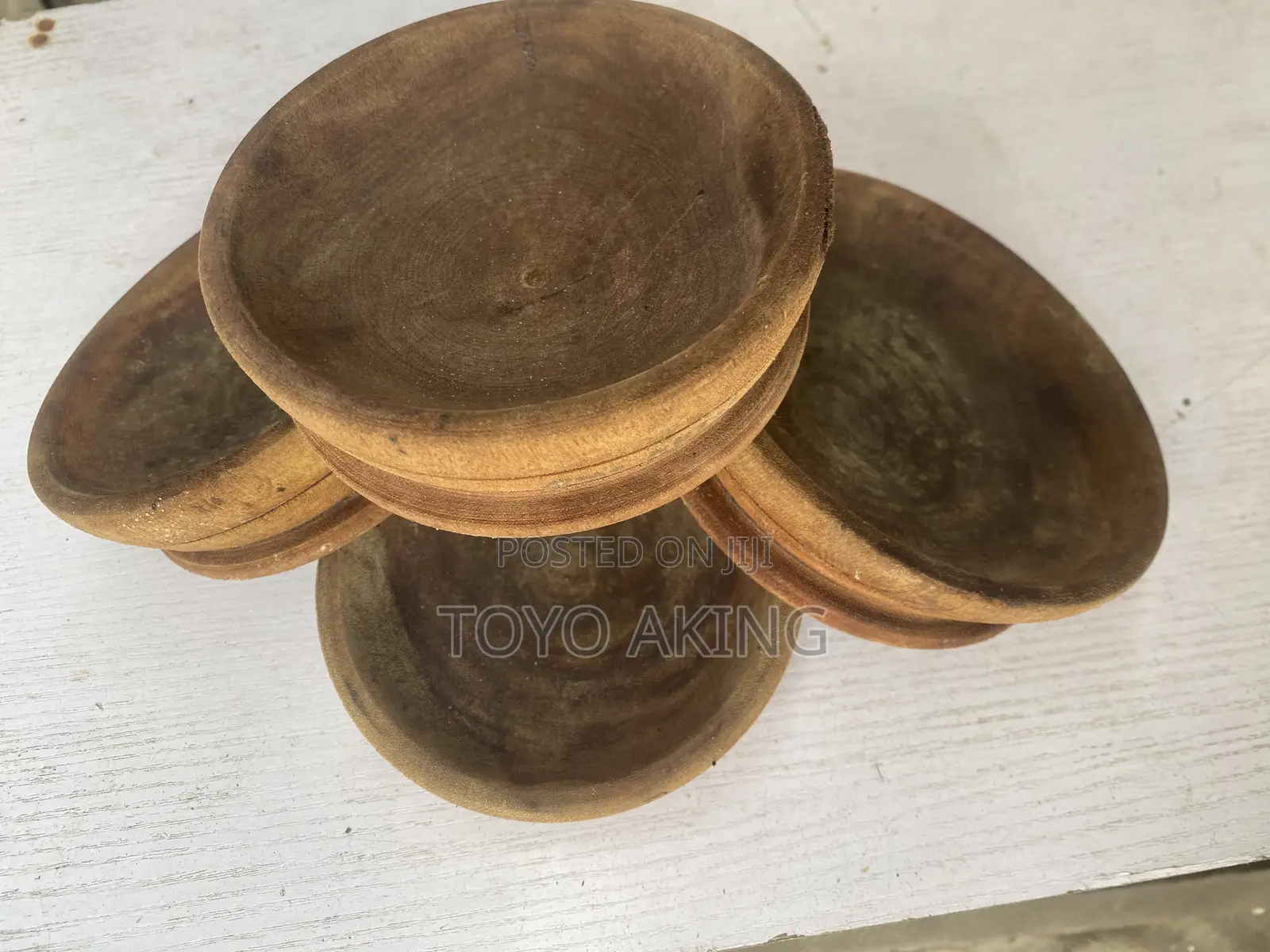 Nkwobi Wooden Plates