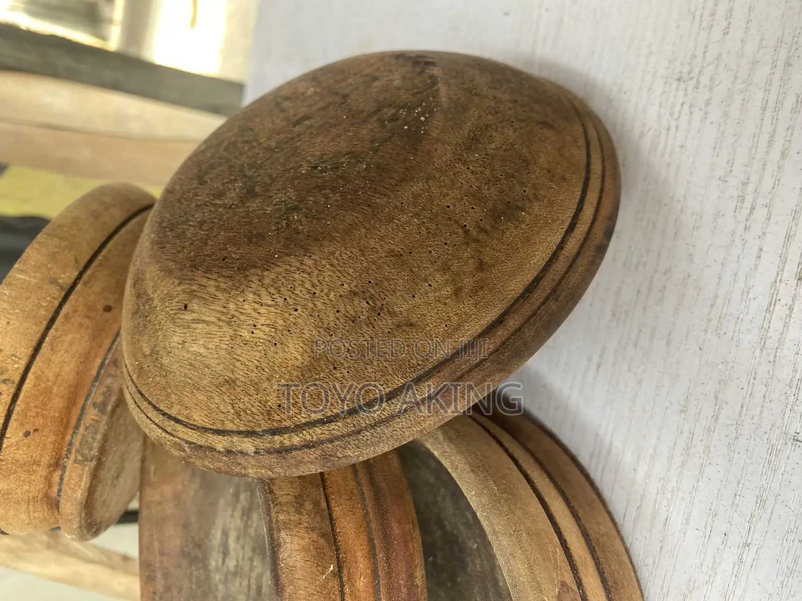 Nkwobi Wooden Plates
