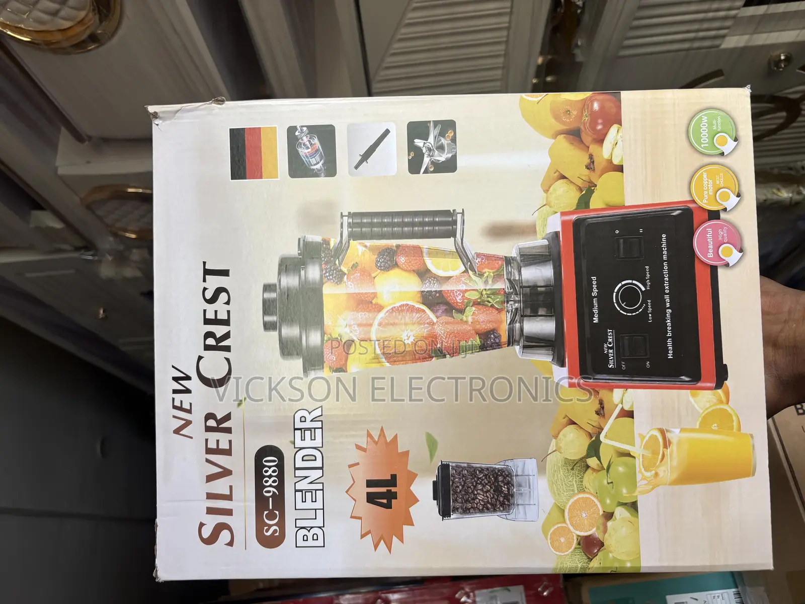 Silver Crest 12000w High Power Blender