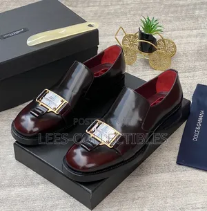 Double X Way Dolce and Gabbana Leather Men Shoes