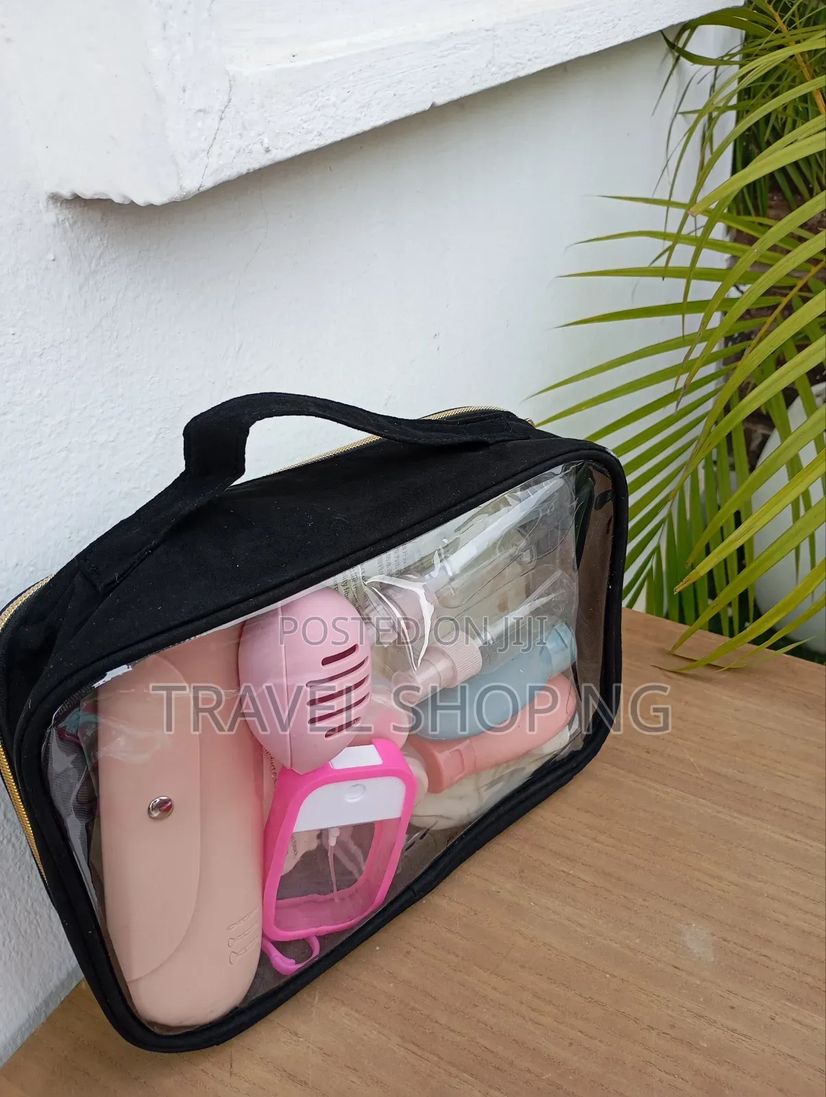 Makeup Purse Clear Large