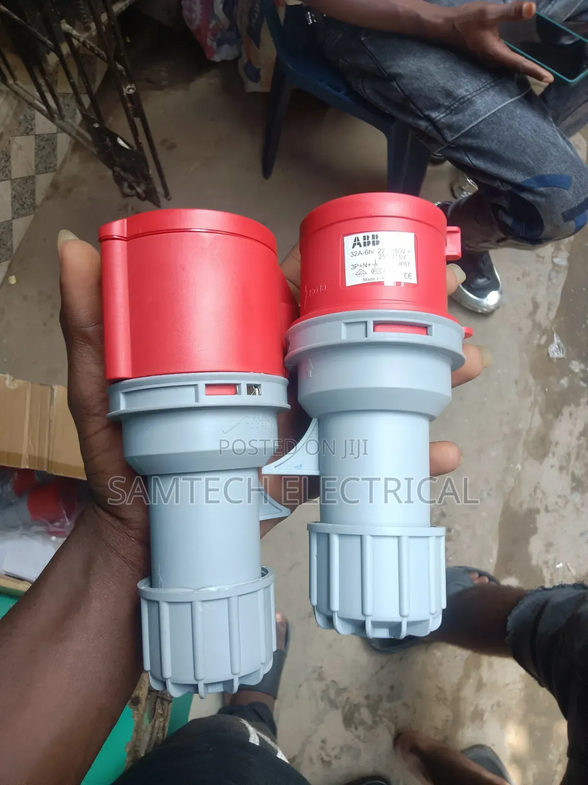 32a 5pin Industrial Socket and Plug Abb