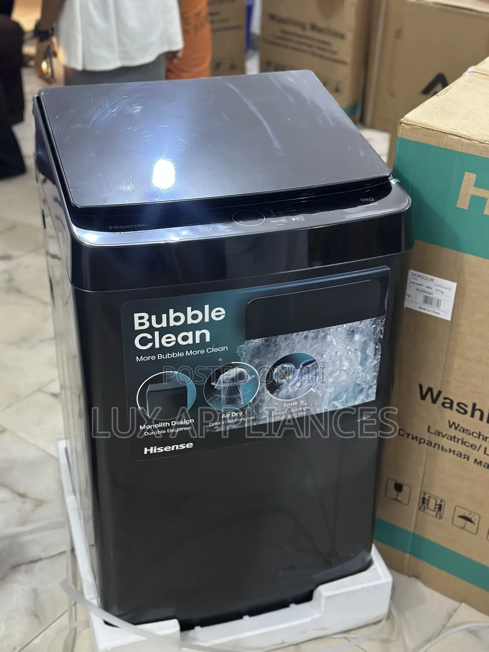 Hisense 9kg Eco Friendly Automatic Washing Machine
