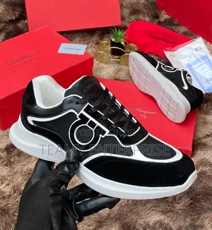 High Quality Italian Luxury Salvatore Ferragamo Men Sneakers