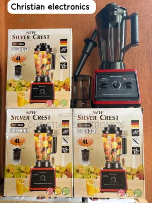 Silver Crest 12000w 4l Jar High Power Blender Brand New