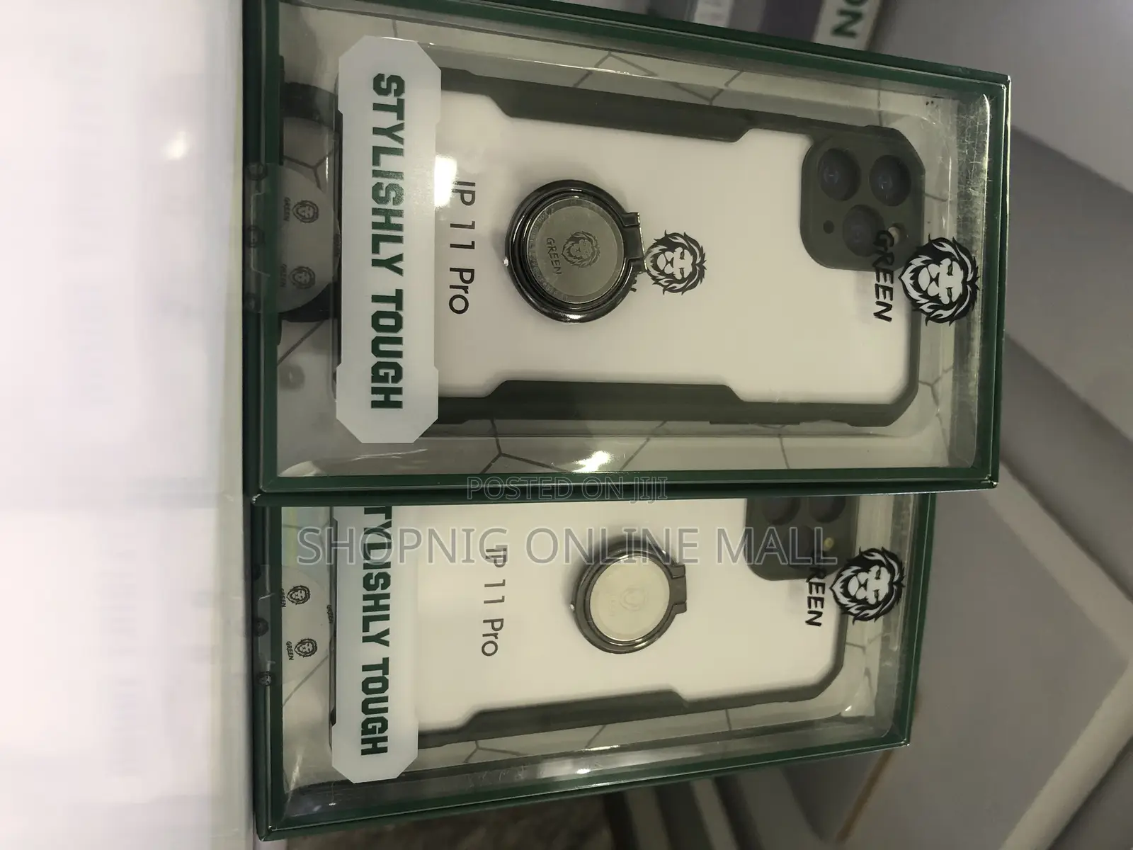 Stylish iPhone 11 Pro/11 Pro Max Case With Ring