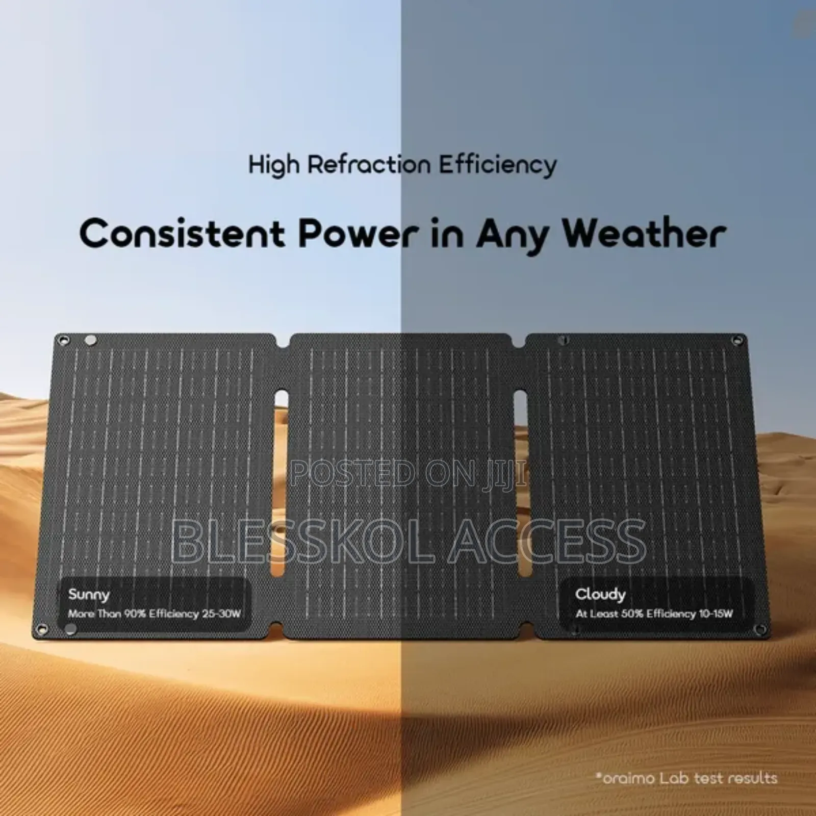 Oraimo Solarflex 30 30w Portable Solar Panel