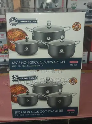 6pc Nonstick Casserole Nonstick Pot