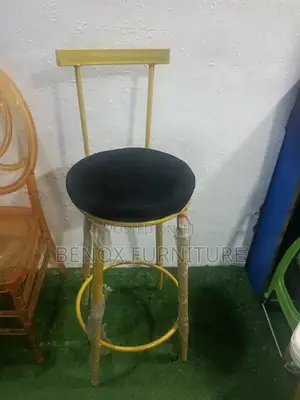 Luxury Stool With Backrest