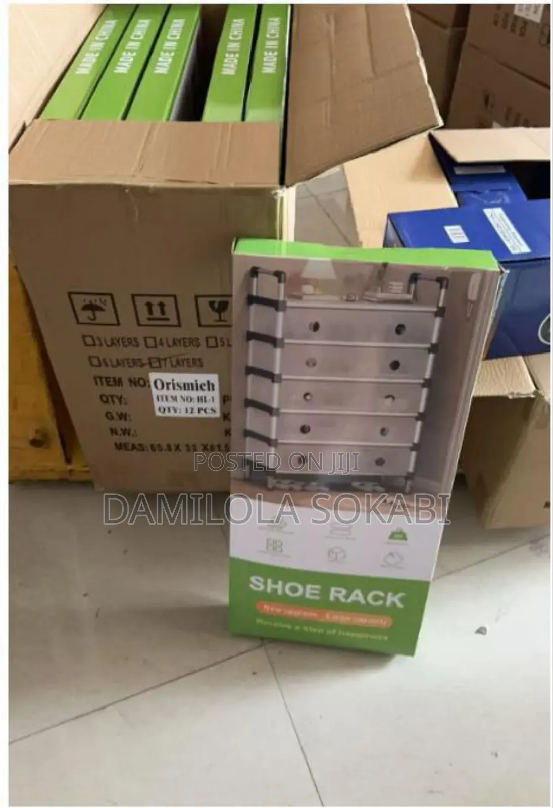 7 Layer Dust Proof Shoe Rack