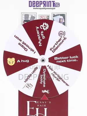 Spin and Win Stand