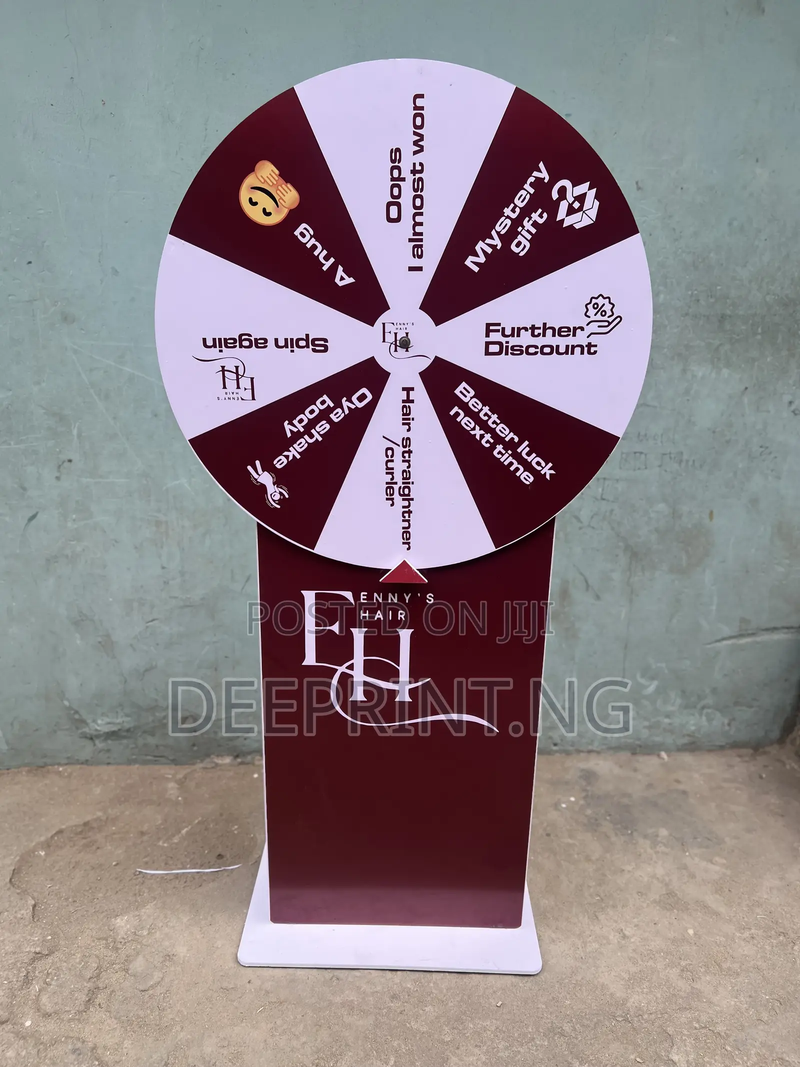 Spin and Win Stand