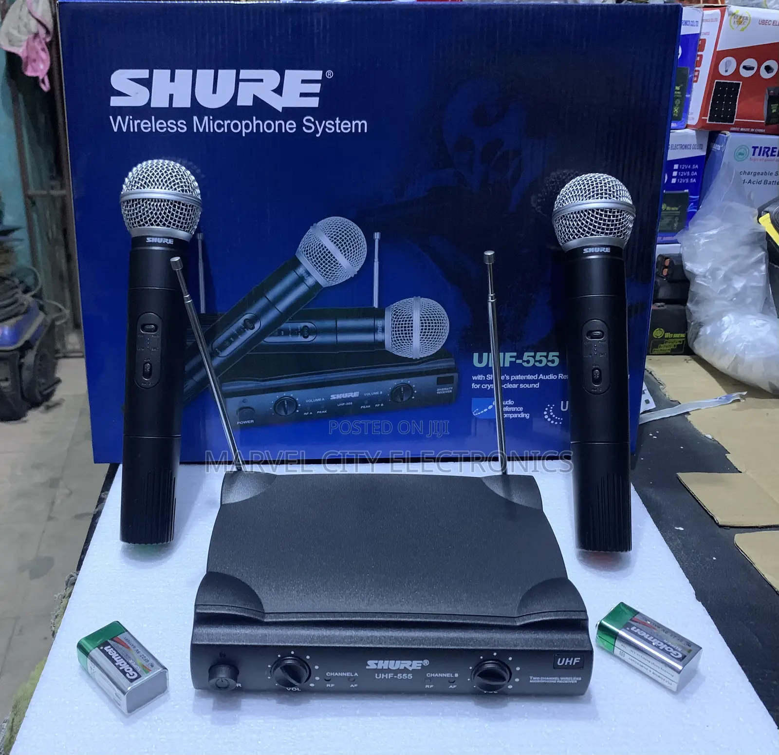 Shure 555 Wireless Microphone System