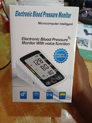 Battery/Electric Operated (Voiced) Blood Pressure Monitor