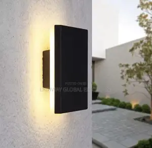 Square Cast Fence Light