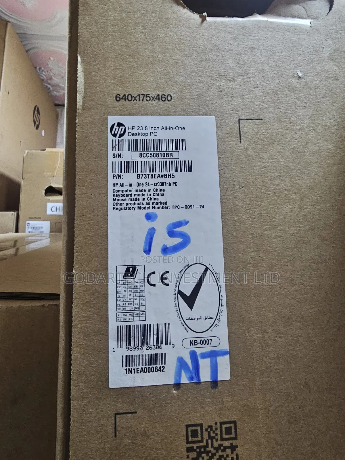 New Desktop Computer HP AiO 24 8GB Intel Core i5 SSD 512GB