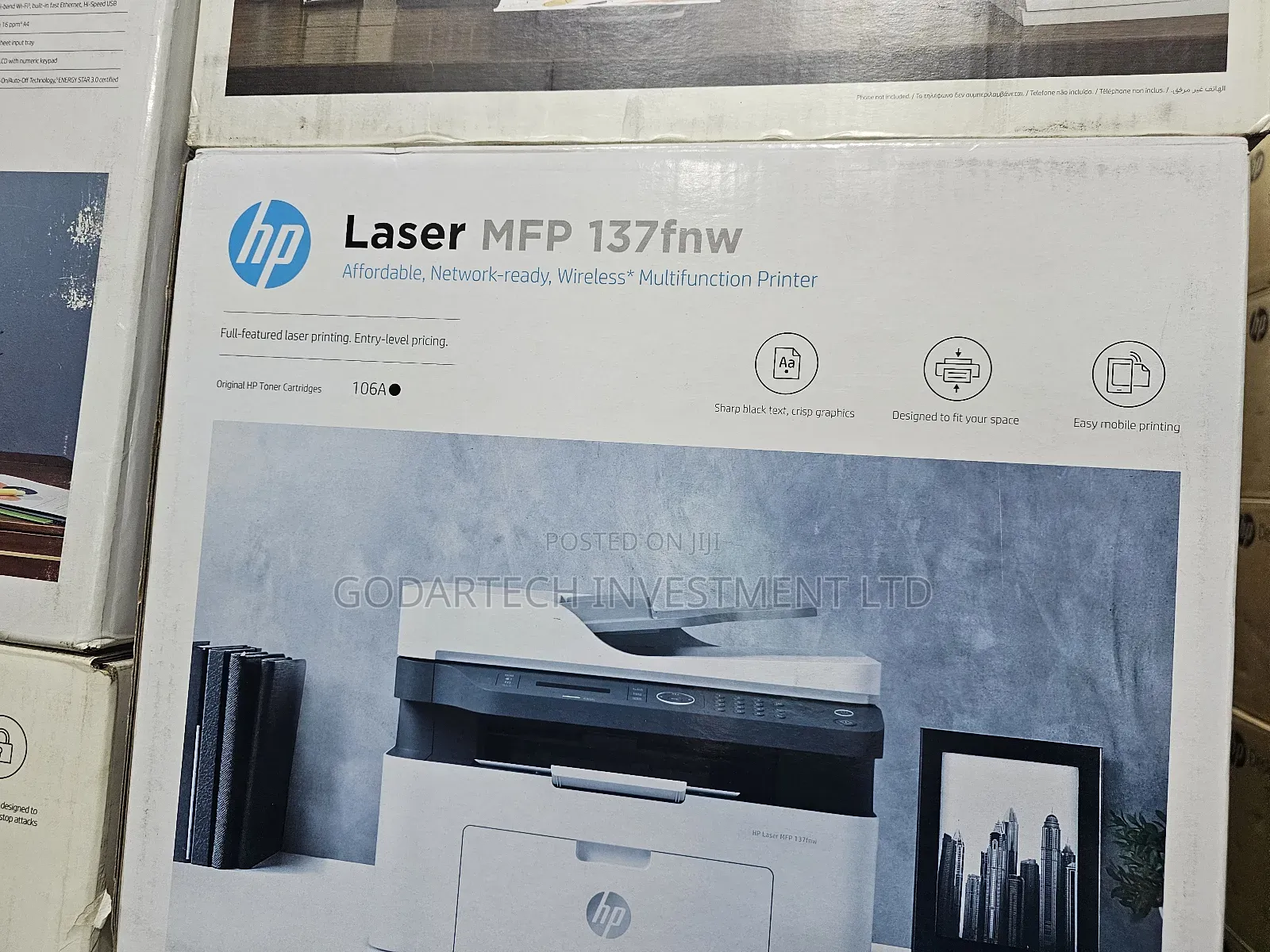 Hp Laserjet Printer Mfp 137fnw