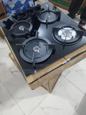 4-Burner Gas Hob – Fast Cooking, Sleek Design