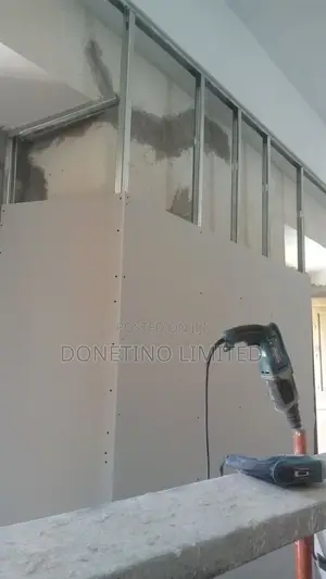 Gypsum Board Partitioning