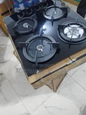 High-Performance 4-Burner Gas Hob With Auto Ignition