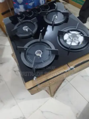 4-Burner Tabletop Gas Cooker – Easy to Use