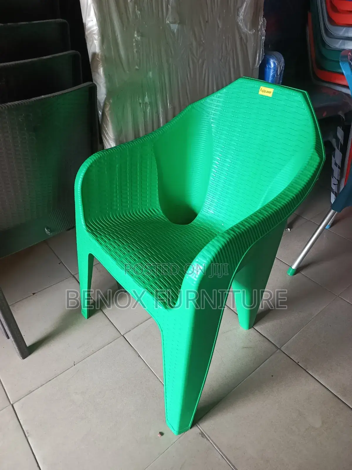 Wide Durable Plastic Chair