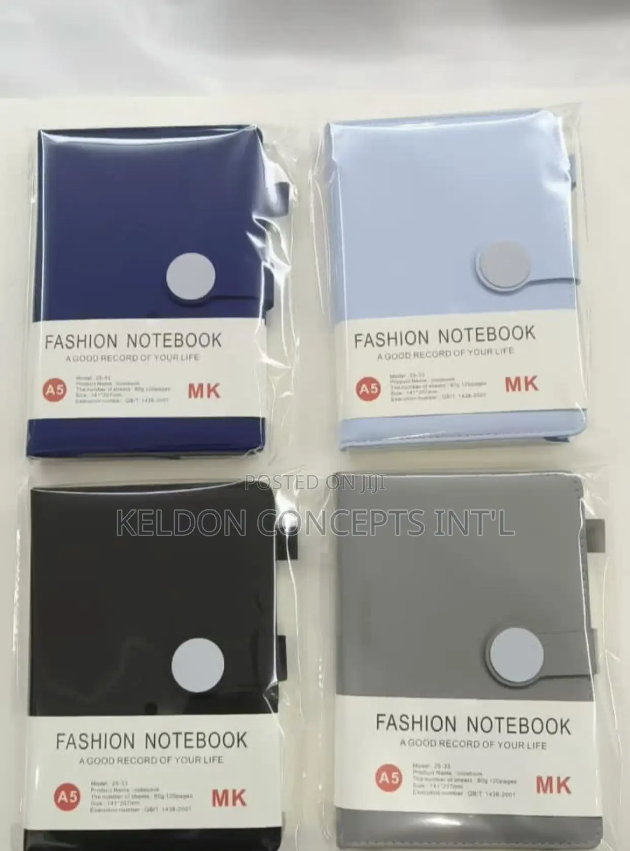 Notepad With Magnetic Strap Moq: 100pcs