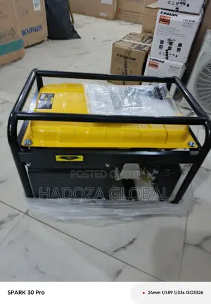 Elepaq 4.5kva Copper Gen – Manual Start, Reliable Power