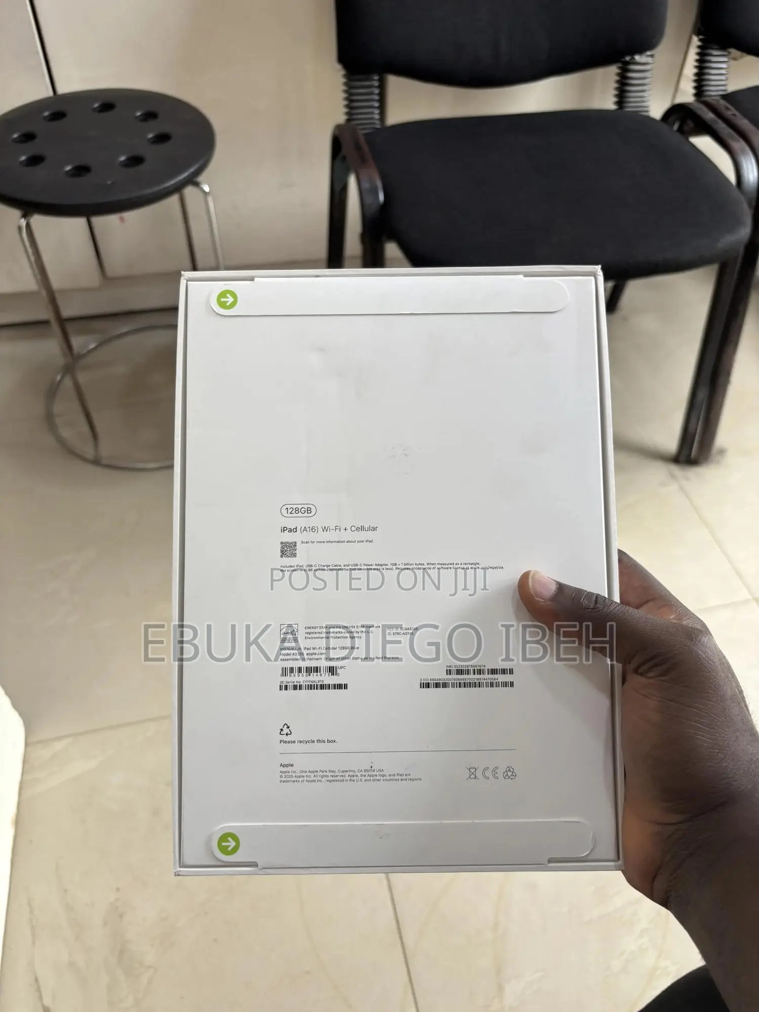 New Apple iPad (2025) 128 GB