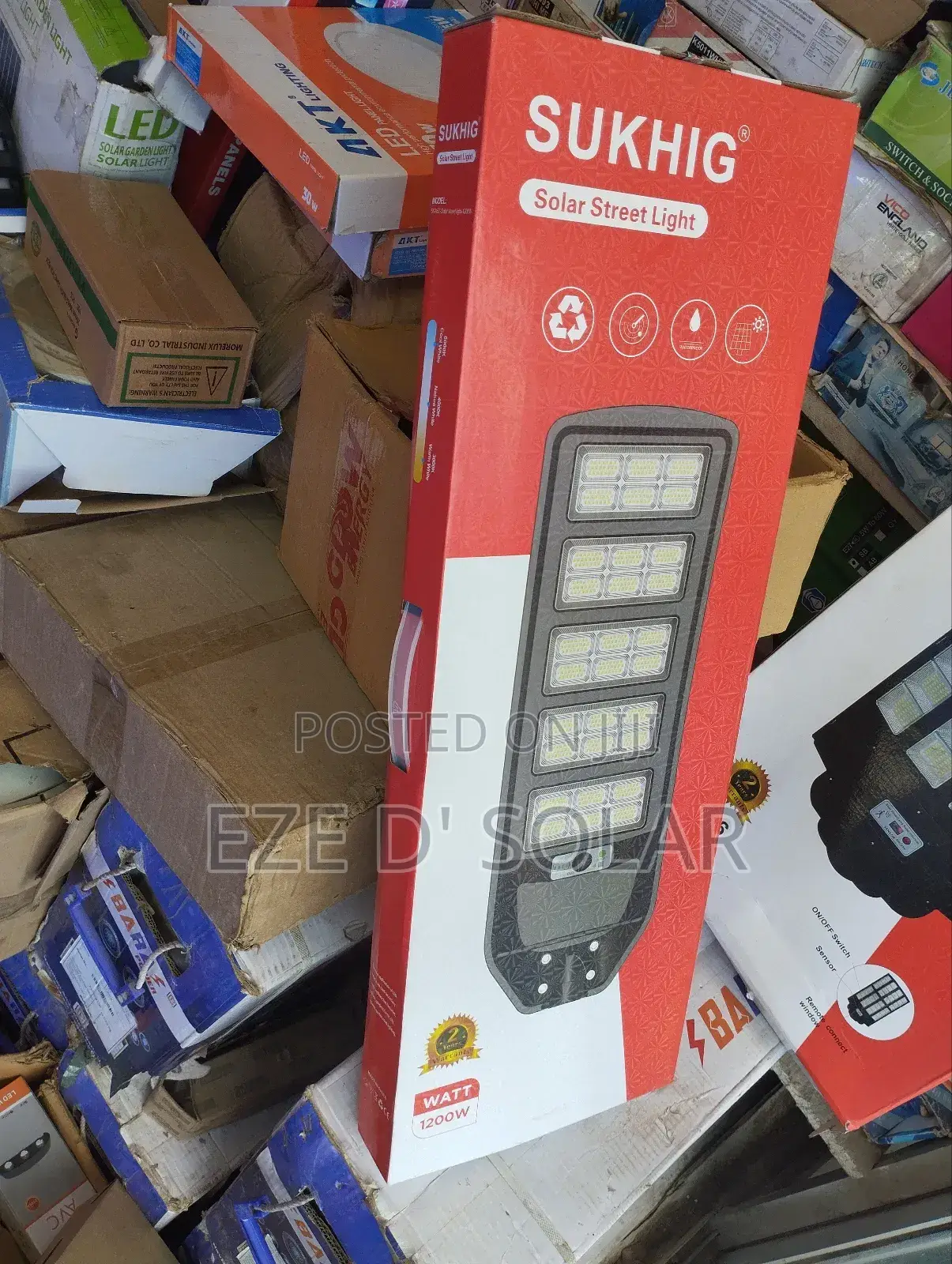 1200w Sukhig Solar Street Light