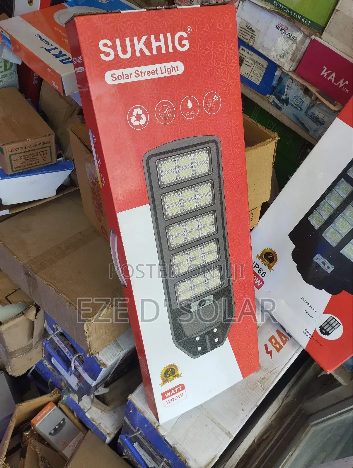 1200w Sukhig Solar Street Light